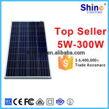 2016 poly solar plate 150W Black poly solar plate for home use with free sample for India